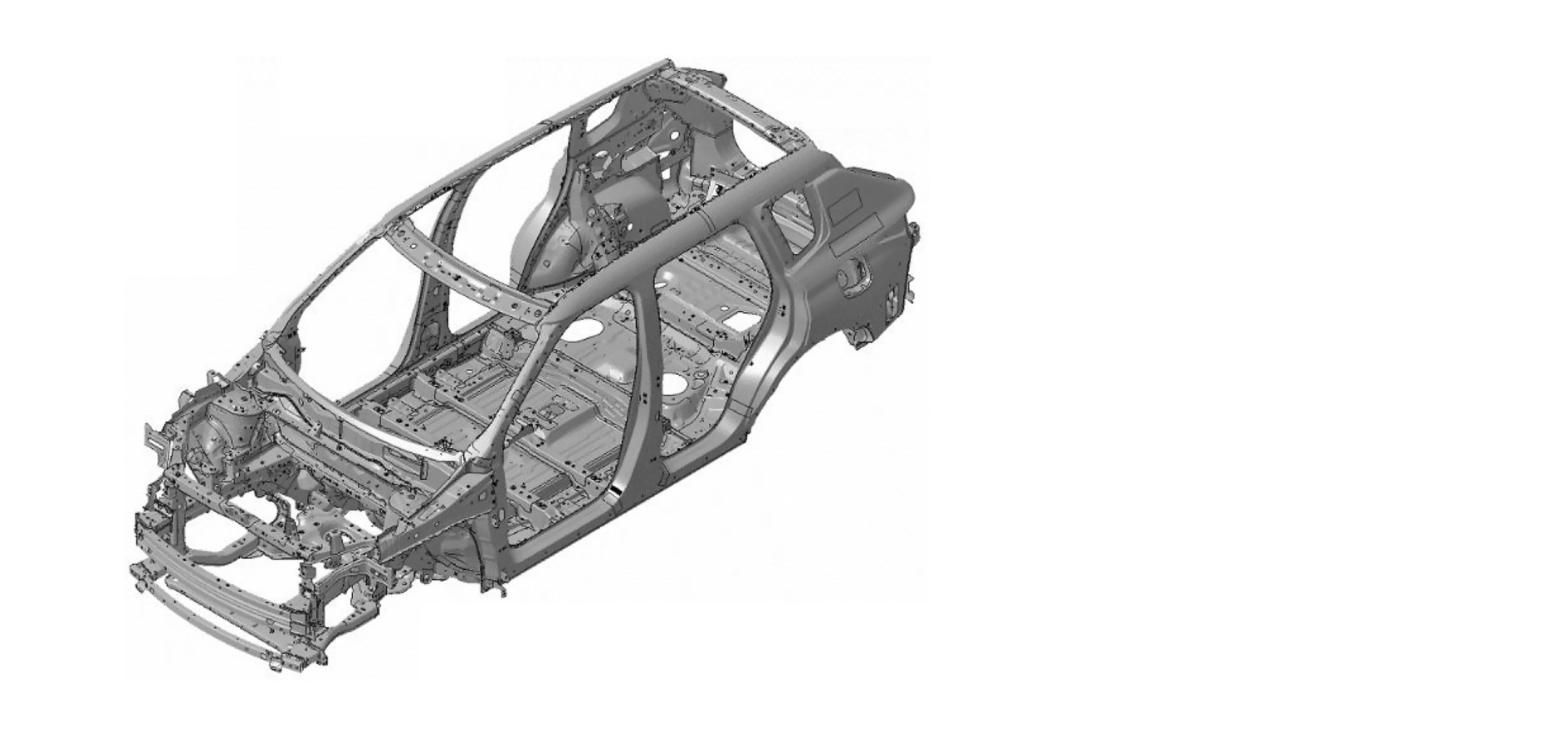Nové Mitsubishi OUTLANDER PHEV - karoserie z vysokopevnostní oceli