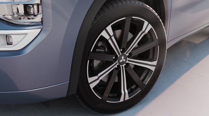 Nové Mitsubishi OUTLANDER PHEV - disky kol z lehkých slitin