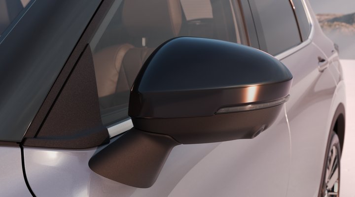 Nové Mitsubishi OUTLANDER PHEV - kryty zrcátek
