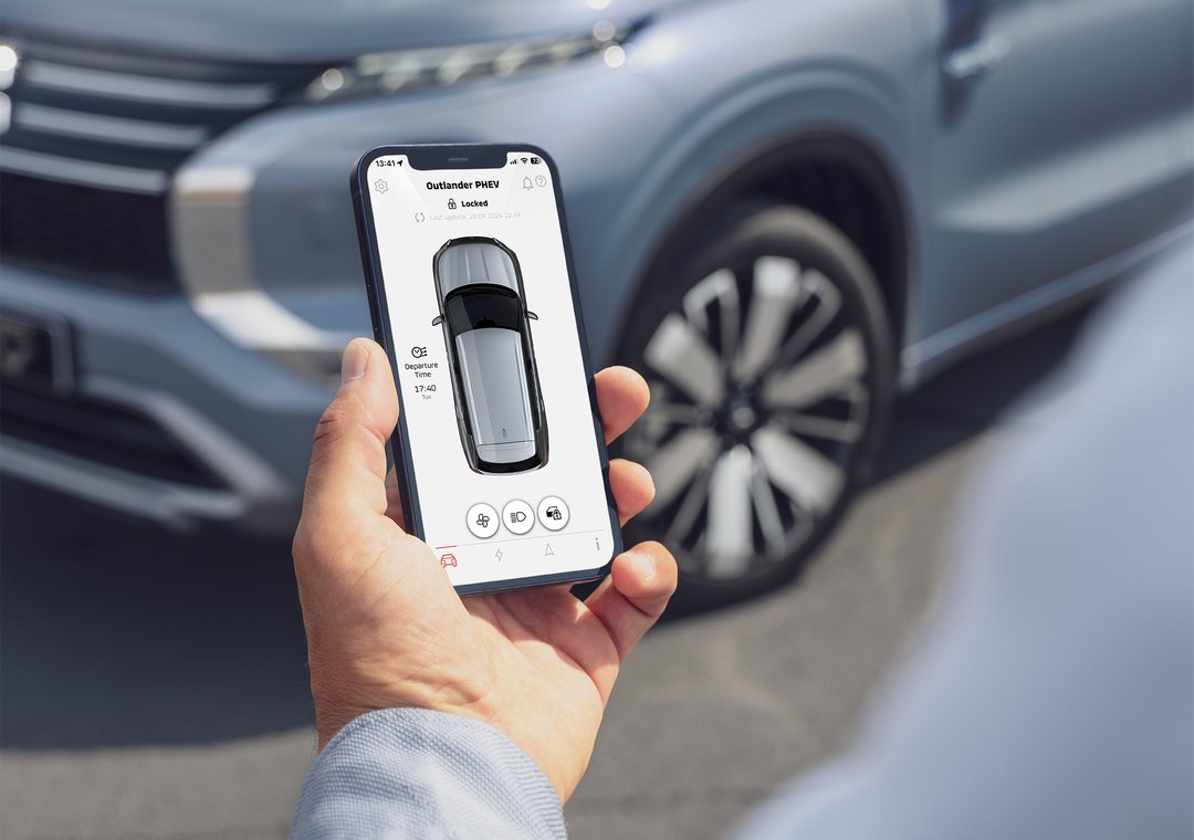 Nové Mitsubishi OUTLANDER PHEV - připojení